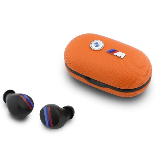 Słuchawki Bluetooth TWS BMW M Pomarańczowe 3666339593896 BMTWST18CPMEO