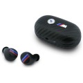 Słuchawki Bluetooth TWS BMW M Carbon 3666339593841 BMTWST18CPUCK Słuchawki Bluetooth TWS BMW Carbon Metal Logo ENC czarny