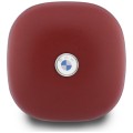 Słuchawki Bluetooth TWS BMW Czerwone 3666339593827 BMTWSTP103PR Leather Metal Logo ENC