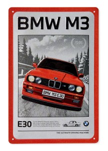 Tabliczka 20x30 BMW M3 E30 1986 80235BA3DB9