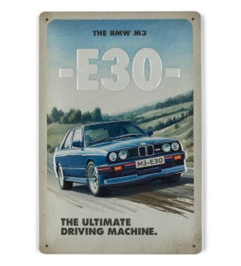 Tabliczka 20x30 BMW M3 E30 80235B81114