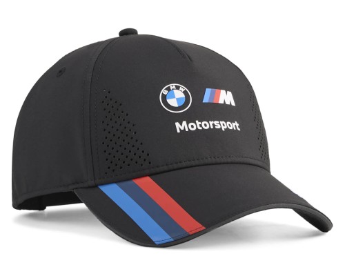 Czapka BMW M Motorsport Replica BB Team M Stripes Black 80165B84051