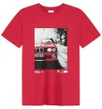 Koszulka T-Shirt Graphic BMW M3 E30 Czerwona 80145B810C0 80 14 5B810C1 80145B810C2 80145B810C3 80145B810C4 80145B810C5