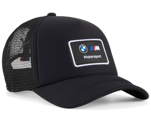 Czapka BMW M Motorsport Trucker Czarna 80165B84046