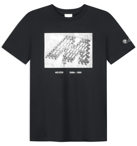 Koszulka T-Shirt BMW M Graphic Czarna 80145B810C6/0D1