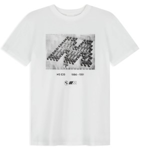Koszulka T-Shirt BMW M Graphic Biała 80145B810D2/0D7