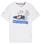 Koszulka dziecięca BMW M Motorsport Sportswear Car Graphic Biała 80145B84030/032