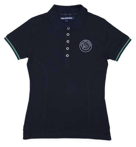 Koszulka Polo ALPINA Damska Granatowa