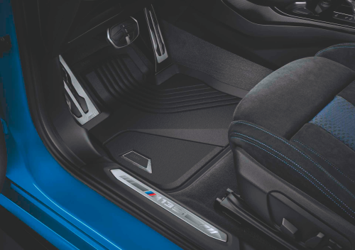 Dywaniki Gumowe BMW Serii 1 (F40, F70), 2 (F44) Przednie 51475B5B006