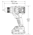 Wkrętarka akumulatorowa HAZET 18V 2Ah 9230-2/4