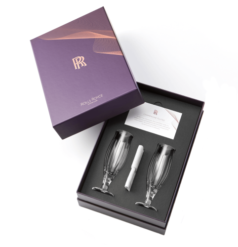 Kieliszki do szampana Rolls-Royce