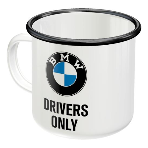 Emaliowany Kubek BMW Drivers Only 360 ml 43210