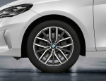Koła zimowe BMW 18” M Double Spoke 838M Seria 2 Active Tourer (U06) 36115A4B002