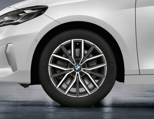 Koła zimowe BMW 18” M Double Spoke 838M Seria 2 Active Tourer (U06) 36115A4B002
