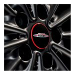 Nieruchome żyroskopowe dekielki kół 56 mm MINI JCW 36122469710