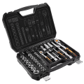 Klucze nasadowe 1/2" 1/4" zestaw 73 szt. CrV 10-054 NEO TOOLS