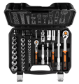 Klucze nasadowe 1/2" 1/4" zestaw 73 szt. CrV 10-054 NEO TOOLS