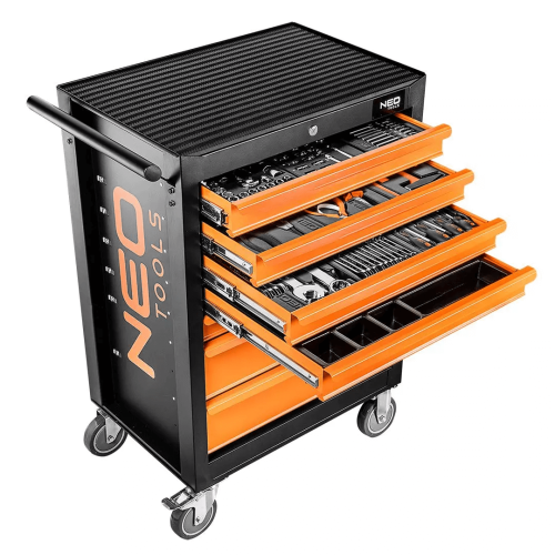Szafka warsztatowa 7 szuflad 129 el. 84-222+G NEO TOOLS
