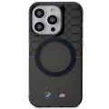Etui iPhone 14 Pro 6.1" BMW Grey Pattern MagSafe 3666339122201