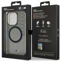 Etui iPhone 14 Pro 6.1" BMW Grey Pattern MagSafe 3666339122201