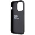 Etui iPhone 14 Pro 6,1" BMW M Black Grip Hot Stamp 3666339121365