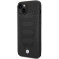 Etui iPhone 14 6,1" BMW Black Leather Seats Pattern 3666339066604