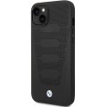Etui iPhone 14 6,1" BMW Black Leather Seats Pattern 3666339066604