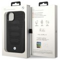 Etui iPhone 14 6,1" BMW Black Leather Seats Pattern 3666339066604