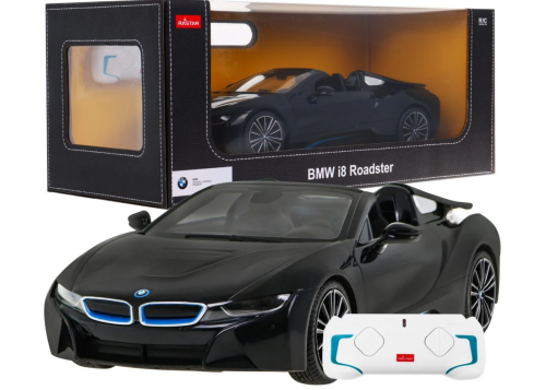 Zdalnie sterowane BMW i8 (i15) Roadster 1:12 RC Black ZRC.95500.CZ