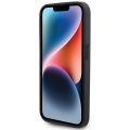 Etui iPhone 15 Pro 6.1" czarny/black Leather Carbon 3666339143855