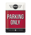 Tabliczka MINI 20x30 Parking Only 22243