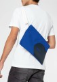Sportowa torebka Musette MINI z nadrukiem konturowym Blazing Blue 80225B320C6