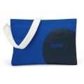 Sportowa torebka Musette MINI z nadrukiem konturowym Blazing Blue 80225B320C6