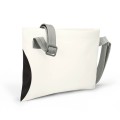 Sportowa torebka Musette MINI z nadrukiem konturowym Black & White 80225B320C7