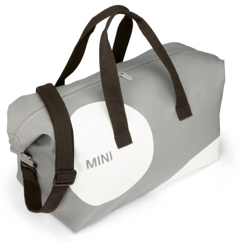 Torba sportowa MINI z nadrukiem konturowym White & Grey 80225B320D3