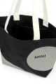 Torba MINI Shopper z nadrukiem konturowym Black 80225B320D0