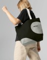 Torba MINI Shopper z nadrukiem konturowym Black 80225B320D0