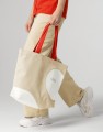 Torba MINI Shopper z nadrukiem konturowym Vibrant Silver 80225B320D1