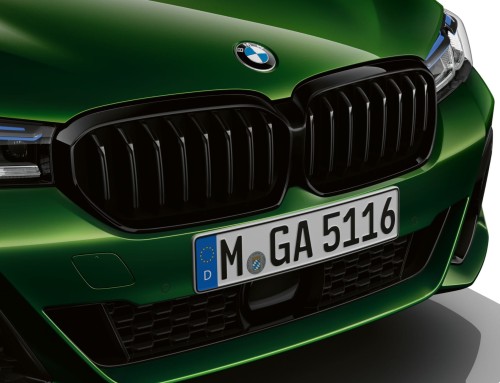 Grill nerki BMW Serii 5 (G30/G31) LCI Czarne Shadow-Line 51129852168