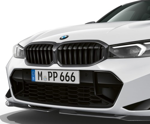 Atrapa chłodnicy Grill Nerki Karbon BMW M Performance Seria 3 (G20/G21) 51719632873