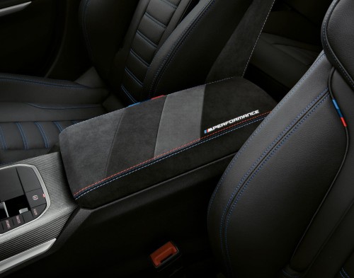 Podłokietnik BMW M Performance Alcantara 3' (G20/G21), 4' (G22/G23/G26), M2, M3, M4 51165A5D595