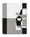 Notes MINI Car Tile Black & Grey 80245B320F9