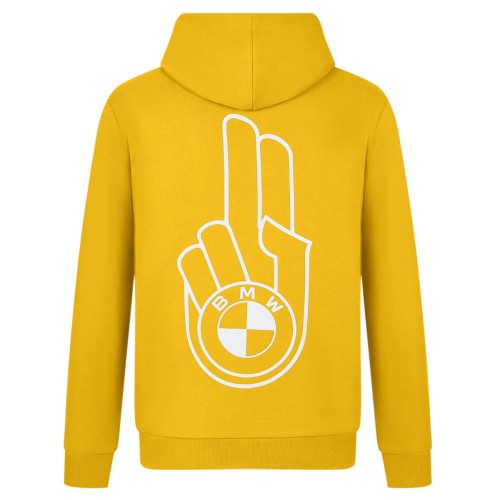 Żółta Bluza z kapturem BMW VERLAESSIG 80145B4C7E8/7F3; 80145B4C7E8; 80145B4C7E9; 80145B4C7F0; 80145B4C7F1; 80145B4C7F2; 80145B4C7F3