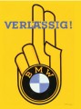 Niebieski Kubek BMW VERLAESSIG 80235B38DB5