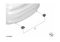 Końcówki rury wydechowej M Performance Karbon BMW Serii 1 (F40), 2 (F44) GC, X2 (F39) 18302467247